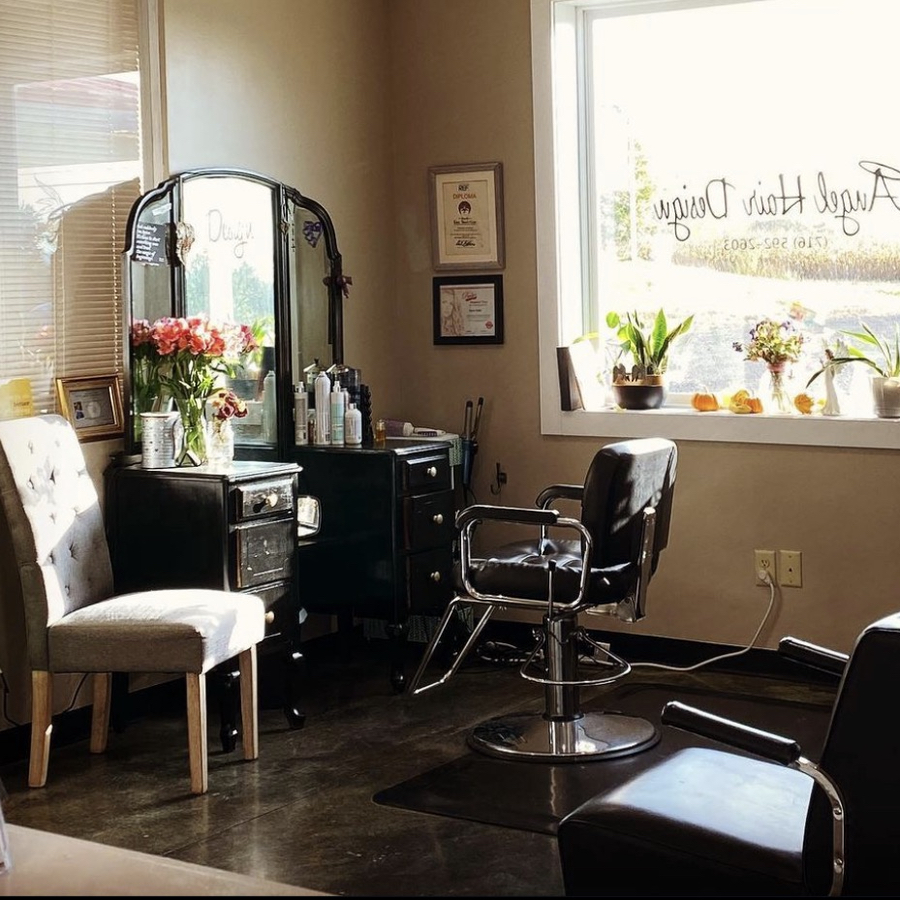 Angel Hair Design salon in Springville, NY on South Cascade Drive