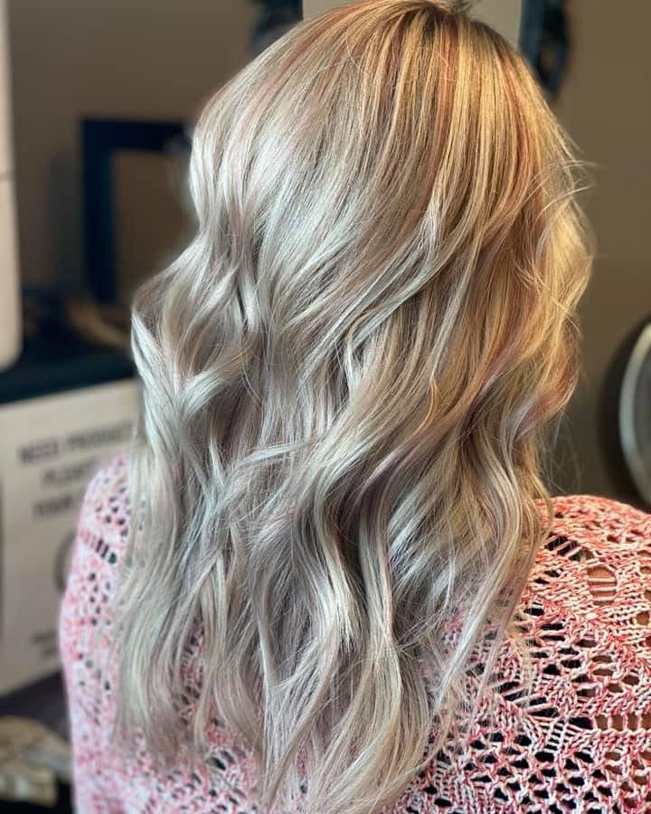 Precision haircut result at Angel Hair Design in Springville, NY